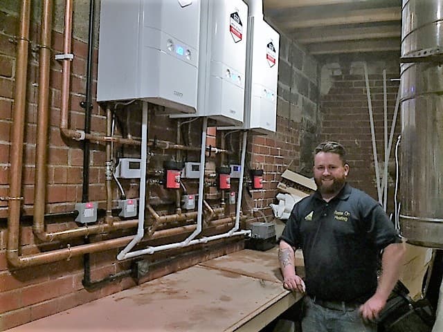 Flame On Boiler Installation Manchester